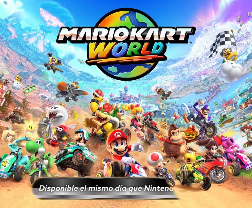 mario kart world